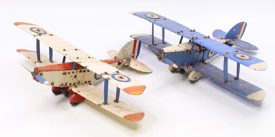 Lot 1896 - 2 Meccano Constructors Aeroplanes, both in the...