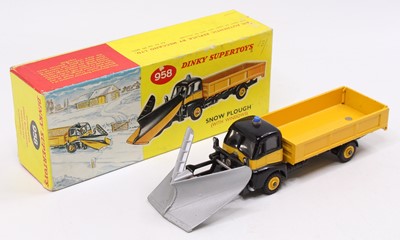 Lot 1165 - Dinky toys No. 958 Snowplough, comprising a...