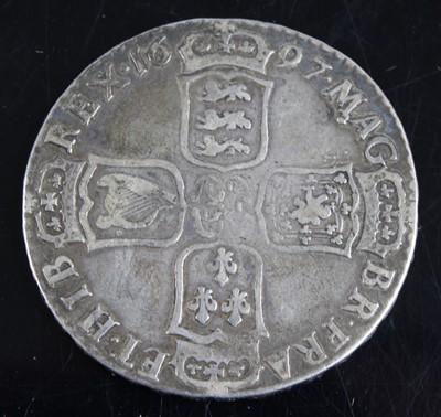Lot 2112 - Great Britain, 1697 half crown, William III,...
