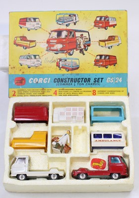 Lot 1273 - Corgi Toys Constructor gift set 24, comprising...