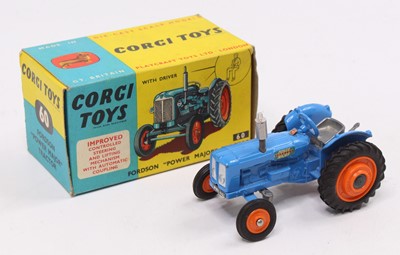 Lot 1293 - Corgi Toys No. 60 Fordson Power Major tractor...