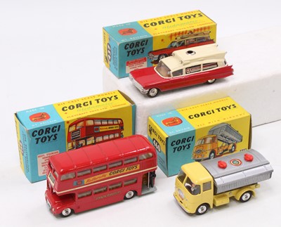 Lot 1355 - Corgi Toys boxed model group of 3 comprising...