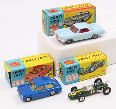 Lot 1353 - Corgi Toys boxed model group of 3 comprising...