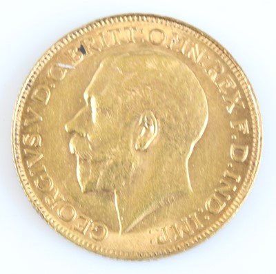 Lot 2198 - Great Britain, 1911 gold full sovereign,...