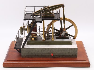 Lot 78 - A very well engineered stationary live steam...