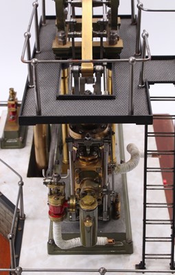 Lot 78 - A very well engineered stationary live steam...