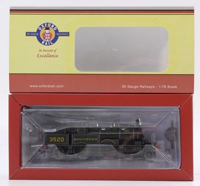 Lot 394 - Oxford Rail Adams 4-4-2T No. 3520 in southern...