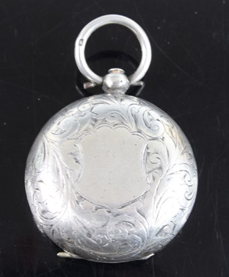 Lot 2174 - A late Victorian silver sovereign case, having...
