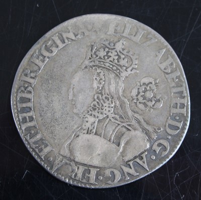 Lot 2054 - England, 1562 sixpence, Elizabeth I...