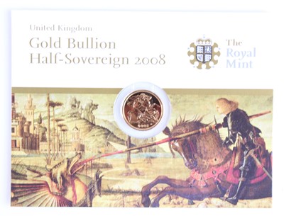 Lot 2271 - Great Britain, 2008 gold half sovereign,...