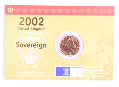 Lot 2101 - Great Britain, 2002 gold full sovereign,...
