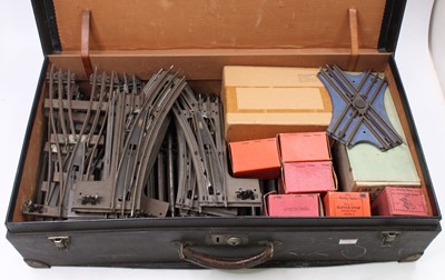 Lot 296 - Hornby 0-gauge pre-war electric track: approx....