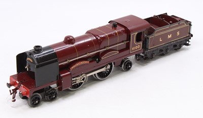 Lot 326 - 1936-41 Hornby 0-gauge 3C 4-4-2 clockwork loco...