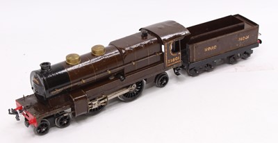 Lot 329 - Hornby No.3C Riviera Blue Train 4-4-2 loco &...