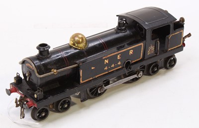 Lot 340 - 1924-26 Hornby No.2 clockwork tank loco, 4-4-4,...