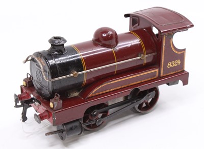 Lot 344 - 1929-31 Hornby No.1 loco only, missing tender,...