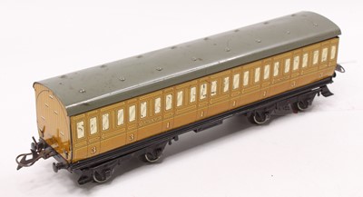 Lot 353 - 1935-41 Hornby No.2 Passenger coach NE 1st/3rd...