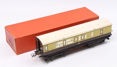 Lot 355 - 1937-41 Hornby No.2 Corridor coach GW br/3rd...