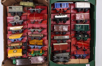 Lot 363 - Two large trays containing approx. 35 Hornby...