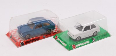 Lot 1533 - Mebetoys Boxed Fiat Group, both in original...