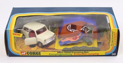 Lot 1406 - Corgi Toys, Gift Set 38, Mini 1000 camping set,...