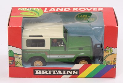 Lot 1961 - Britains, No.9512 Farm Land Rover, green body...