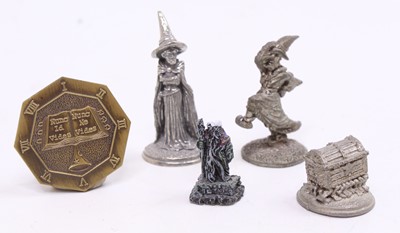 Lot 1786 - Collection of mixed pewter and white metal...