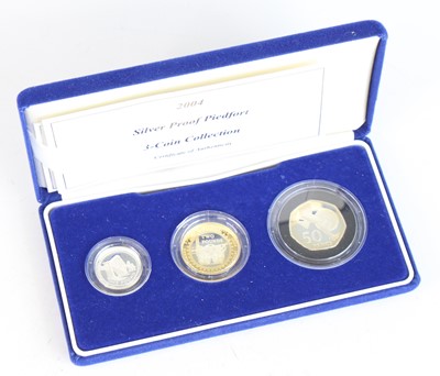 Lot 2152 - United Kingdom, 2004 Silver Proof Piedfort...