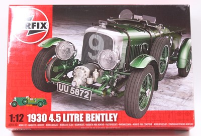 Lot 730 - An Airfix 1/12 scale plastic kit for a 1930...