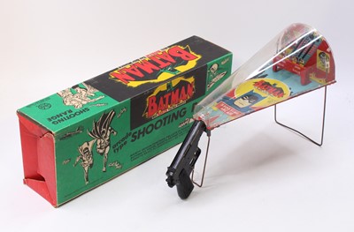 Lot 1769 - 1960s Marx "Batman" Shooting Range, housed in...