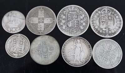 Lot 2166 - Great Britain, 1884 half crown, Victoria young...