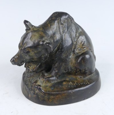 Lot 647 - August Gaul (1869-1921) - a patinated bronze...