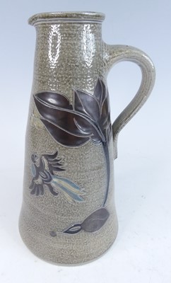 Lot 528 - Otto Blum - a studio pottery water jug,...