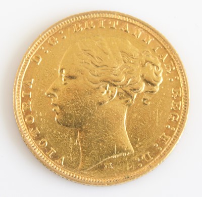 Lot 2397 - Great Britain, 1885 gold full sovereign,...