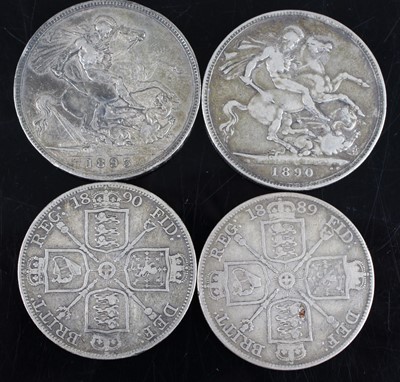 Lot 2148 - Great Britain, 1890 crown, Victoria jubilee...