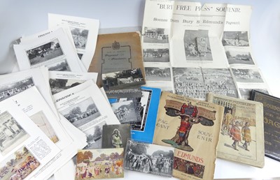 Lot 700 - A collection of postcards and ephemera...