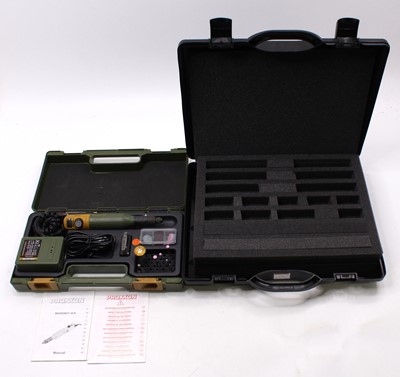 Lot 646 - Poxon Micromot 50/E tool kit comprising power...