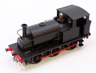 Lot 235 - Ixion 0-6-0 saddle tank, plain black, no...