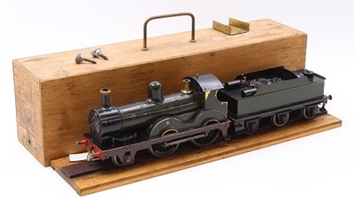 Lot 272 - Gauge 1 live steam 2-4-0 loco with 6-wheel...