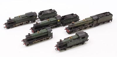 Lot 612 - Five GWR 00-gauge locos mostly unidentified:...