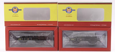 Lot 621 - Two Oxford Rail tank locos 4-4-2 BR lined...