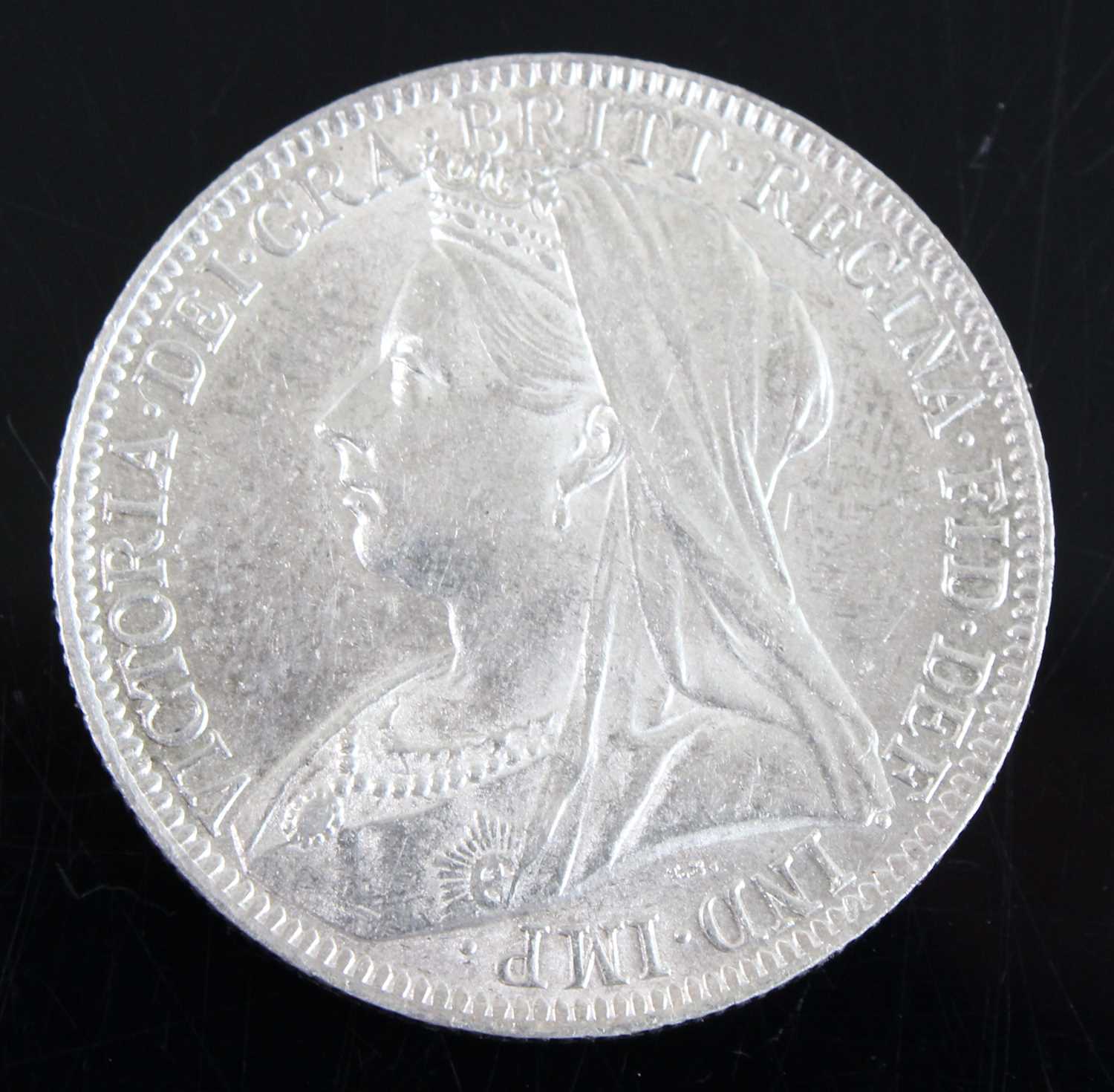 Lot 2145 - Great Britain, 1896 florin, Victoria veiled...