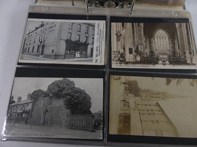 Lot 704 - An album of early to mid-20th century Bury St...