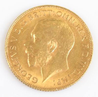 Lot 2027 - Great Britain, 1913 gold half sovereign,...