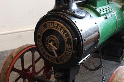 Lot 87 - 3 inch scalelive steam The Burrell single...