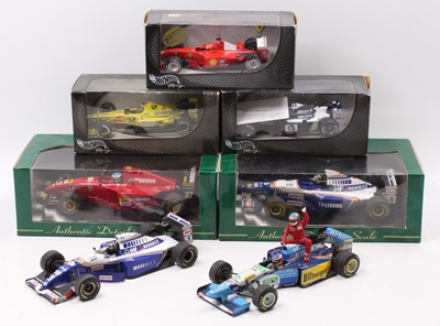 Lot 1510 - Hot Wheels and Heritage Racing 1/18th and...