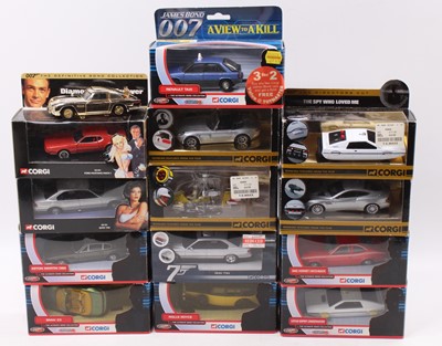 Lot 1509 - Corgi Classics James Bond 007 diecast group of...