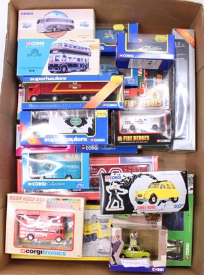 Lot 911 - A collection of mixed modern issue Corgi Toys...