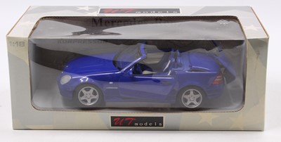 Lot 1515 - A UT Models 1/18th scale Mercedes Benz SLK230...