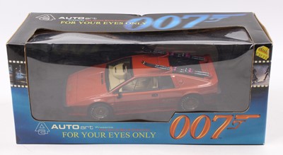 Lot 907 - An Auto Art James Bond Collection 1/18th scale...